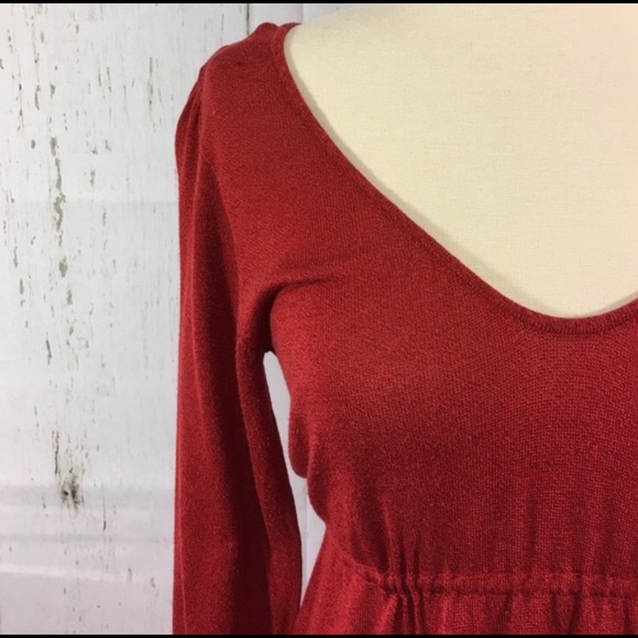 Sparrow by Anthropologie Rust Colored Top - Picture 4 of 5